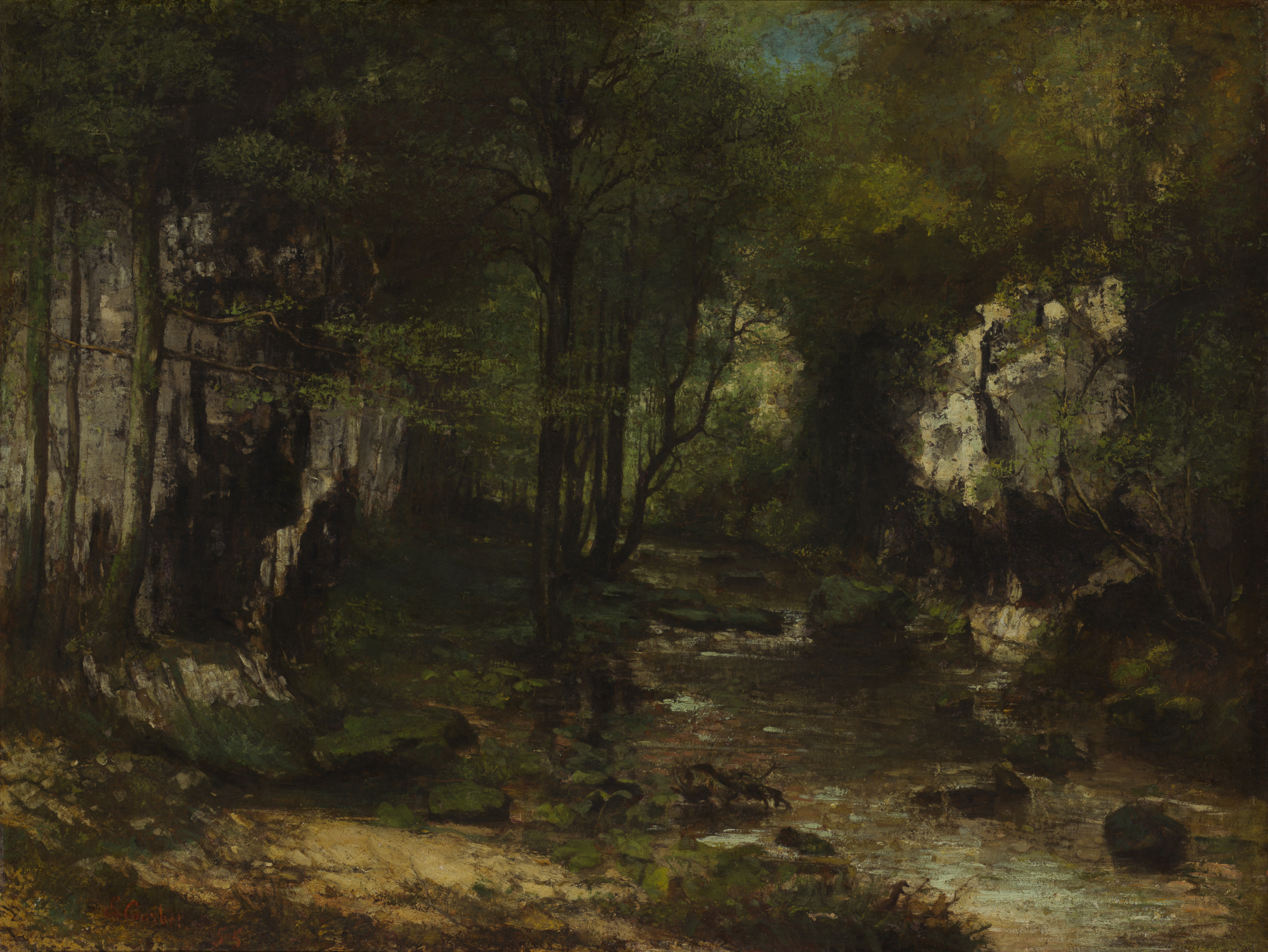 1855 Le Ruisseau du Puits-Noir; vallée de la Loue.jpg